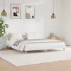 Image de vidaXL Cadre de lit blanc 120x200 cm bois d'ingénierie