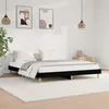 Image de vidaXL Cadre de lit sans matelas noir 120x200 cm