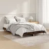 Image de vidaXL Cadre de lit sans matelas chêne fumé 120x190 cm bois ingénierie832090