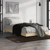 Image de vidaXL Cadre de lit sans matelas chêne sonoma 90x200 cm832168