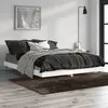 Image de vidaXL Cadre de lit sans matelas blanc 135x190 cm bois d'ingénierie832181