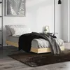 Image de vidaXL Cadre de lit sans matelas chêne sonoma 75x190 cm