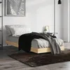 Image de vidaXL Cadre de lit sans matelas chÃªne sonoma 75x190 cm