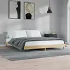 Image de vidaXL Cadre de lit sans matelas chêne sonoma 200x200 cm832216