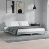 Image de vidaXL Cadre de lit sans matelas sonoma gris 160x200cm bois ingénierie832235