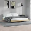 Image de vidaXL Cadre de lit sans matelas chêne sonoma 120x200 cm