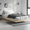 Image de vidaXL Cadre de lit sans matelas chêne sonoma 90x200 cm832272