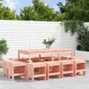 Image de vidaXL Ensemble à manger de jardin 13 pcs bois massif de Douglas