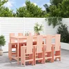 Image de vidaXL Vidaxl Ensemble De Bar De Jardin 9 Pcs Bois Massif Douglas