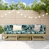 Image de Vidaxl Salon De Jardin 3 Pcs Bois De Pin ImprÃ©gnÃ©