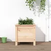 Image de Vidaxl JardiniÃ¨re 40x40x39 Cm Bois De Pin Massif