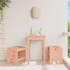 Image de vidaXL Tabourets de jardin lot de 2 40x36x45 cm bois massif Douglas825343