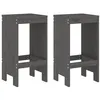 Image de vidaXL Tabourets de bar lot de 2 40x36x75 cm bois massif de pin825347