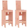 Image de vidaXL Tabourets de bar lot de 2 40x42x120 cm bois massif douglas825357