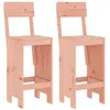 Image de vidaXL Tabourets de bar lot de 2 40x48,5x115,5 cm bois massif douglas825364