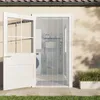 Image de vidaXL Vidaxl Rideau De Porte Transparent 200 Mmx1,6 Mm 50 M Pvc