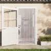 Image de vidaXL Vidaxl Rideau De Porte Transparent 200 Mmx1,6 Mm 25 M Pvc
