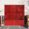 Image de vidaXL Rideau de porte rouge 200 mmx1,6 mm 50 m PVC