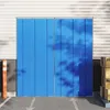 Image de vidaXL Vidaxl Rideau De Porte Bleu 300 Mmx2,6 Mm 10 M Pvc