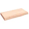 Image de vidaXL ÃtagÃ¨re murale 40x20x4 cm bois de chÃªne massif non traitÃ©