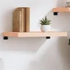 Image de vidaXL Étagère murale 60x40x(2-6) cm bois de chêne massif non traité