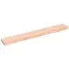 Image de vidaXL Étagère murale 80x10x4 cm bois de chêne massif non traité