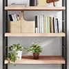 Image de vidaXL Étagère murale 80x40x(2-6) cm bois de chêne massif non traité