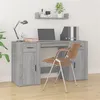 Image de vidaXL Bureau avec armoire sonoma gris bois d'ingénierie3185437