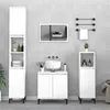Image de vidaXL Ensemble de meubles salle de bain 3 pcs blanc bois d'ingénierie3185589
