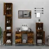 Image de vidaXL Ensemble de meubles de salle de bain 3 pcs Chêne fumé3185610