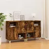 Image de vidaXL Buffets 2 pcs chêne fumé 60x35x70 cm bois d'ingénierie3185724
