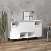 Image de vidaXL Buffets 2 pcs blanc 60x35x70 cm bois d'ingénierie3185727