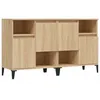Image de vidaXL Buffets 2 pcs chÃªne sonoma 60x35x70 cm bois d'ingÃ©nierie