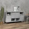 Image de vidaXL Buffets 2 pcs gris béton 60x35x70 cm bois d'ingénierie3185731