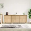 Image de vidaXL Buffets 3 pcs chêne sonoma 60x35x70 cm bois d'ingénierie