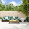 Image de Vidaxl Salon De Jardin 4 Pcs Avec Coussins Bois De Pin ImprÃ©gnÃ©