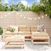 Image de Vidaxl Salon De Jardin 5 Pcs Bois Massif De Pin