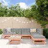 Image de Vidaxl Salon De Jardin 7 Pcs Bois Massif Douglas