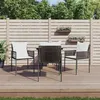 Image de vidaXL Chaises de jardin et coussins lot de 4 marron 54x61x83 cm rotin3187087
