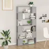 Image de vidaXL Bibliothèque/Séparateur de pièce sonoma gris 100x24x188 cm3187604
