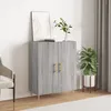 Image de vidaXL Buffet sonoma gris 69,5x34x90 cm bois d'ingÃ©nierie