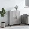 Image de vidaXL Buffet sonoma gris 69,5x34x90 cm bois d'ingénierie