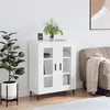 Image de vidaXL Buffet blanc 69,5x34x90 cm bois d'ingénierie827804