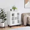Image de vidaXL Buffet blanc 69,5x34x90 cm bois d'ingÃ©nierie