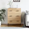 Image de vidaXL Buffet chêne sonoma 69,5x34x90 cm bois d'ingénierie