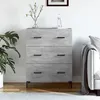 Image de vidaXL Buffet gris bÃ©ton 69,5x34x90 cm bois d'ingÃ©nierie