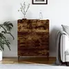 Image de vidaXL Buffet chêne fumé 69,5x34x90 cm bois d'ingénierie
