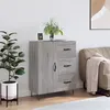 Image de vidaXL Buffet sonoma gris 69,5x34x90 cm bois d'ingénierie827914