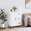 Image de vidaXL Buffet Blanc brillant 69,5x34x90 cm Bois d'ingénierie827926