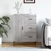 Image de vidaXL Buffet sonoma gris 69,5x34x90 cm bois d'ingÃ©nierie
